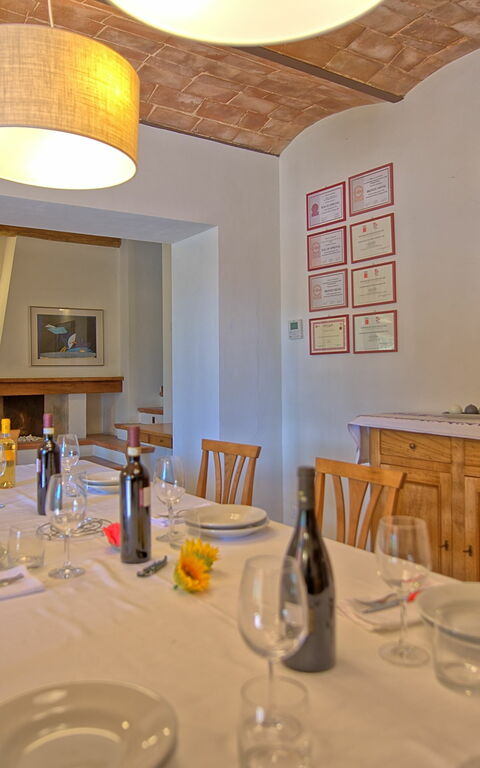 Villa Panizzi: Esszimmer