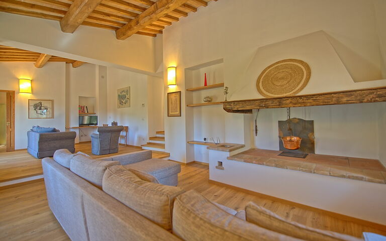 Villa Panizzi: Wohnzimmer