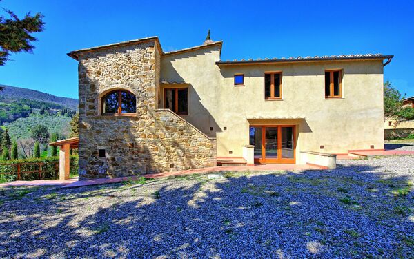 Villa Panizzi: Außen