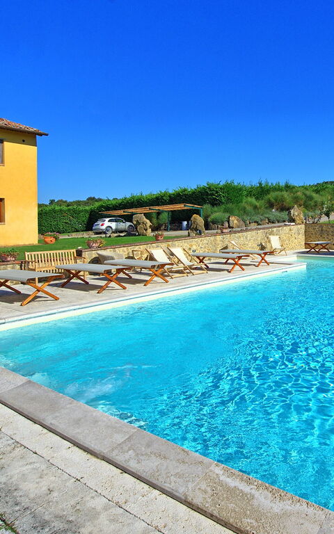 Villa Il Caggio: Außen, Draussen, Haupteingang, Schwimmbad