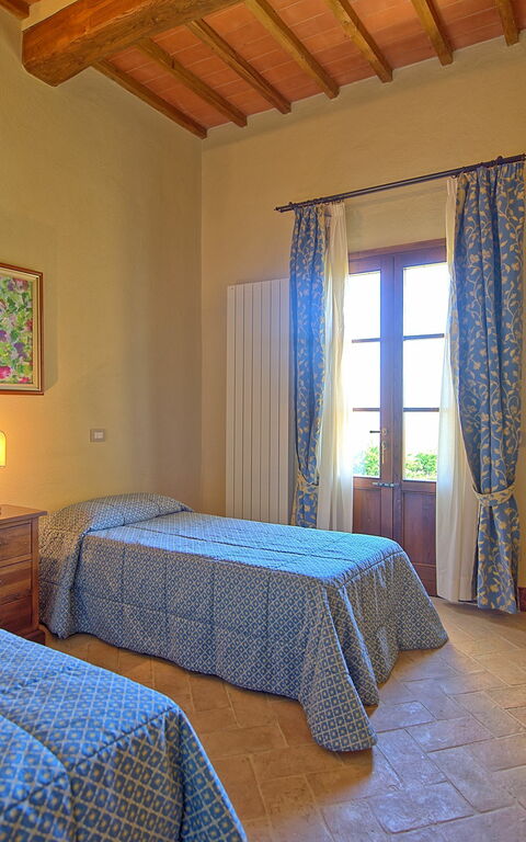 Villa Il Caggio: Schlafzimmer