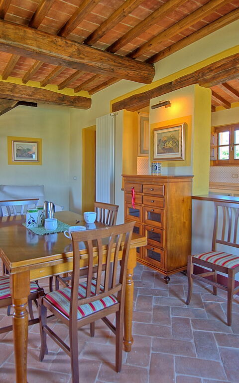 Villa Il Caggio: Esszimmer