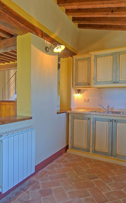 Villa Il Caggio: Küche