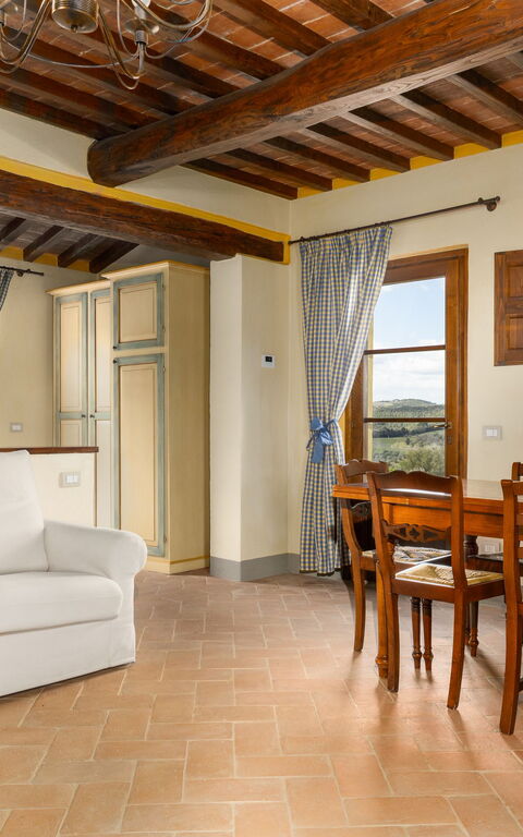 Villa Il Caggio: Wohnzimmer