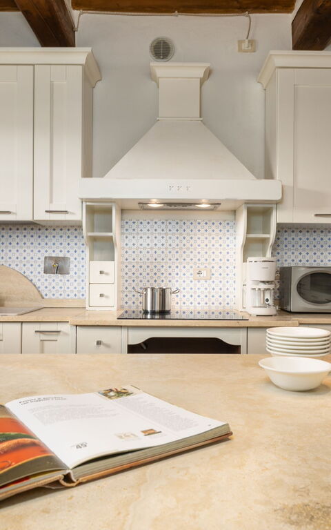 Villa Il Caggio: Küche