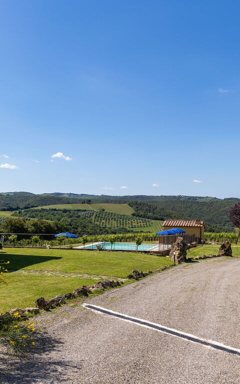 Villa Il Caggio: Außen, Draussen