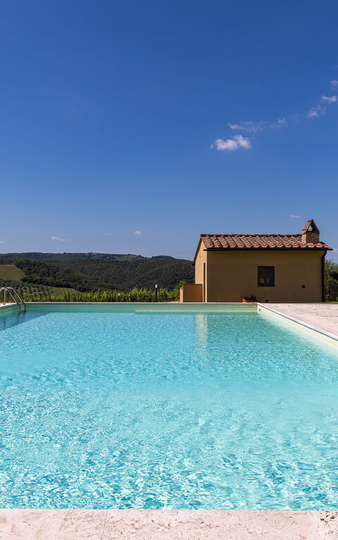 Villa Il Caggio: Ansichten, Außen, Draussen, Schwimmbad