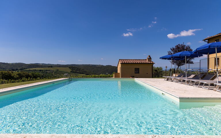 Villa Il Caggio: Ansichten, Außen, Draussen, Schwimmbad