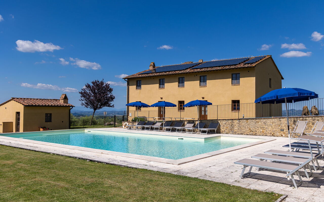 Villa Il Caggio: Außen, Draussen, Garten, Schwimmbad