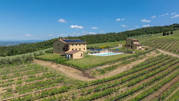 Villa Il Caggio: Ansichten, Schwimmbad