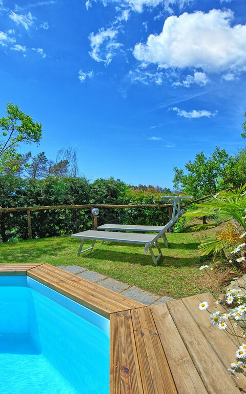 Casale Di Cozzile: Garten, Schwimmbad