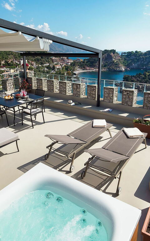 Torre Isola Bella: Balkon / Terrasse / Patio