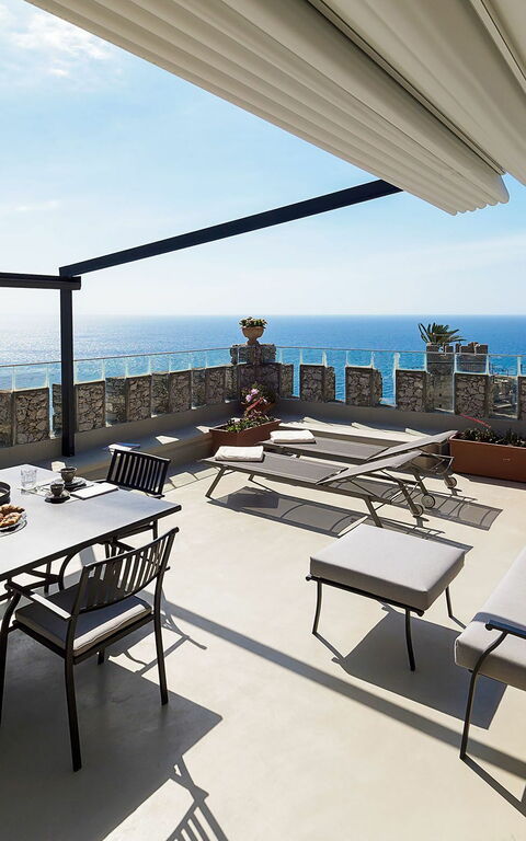 Torre Isola Bella: Balkon / Terrasse / Patio