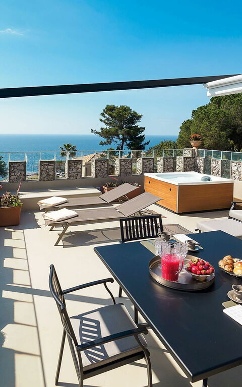 Torre Isola Bella: Balkon / Terrasse / Patio