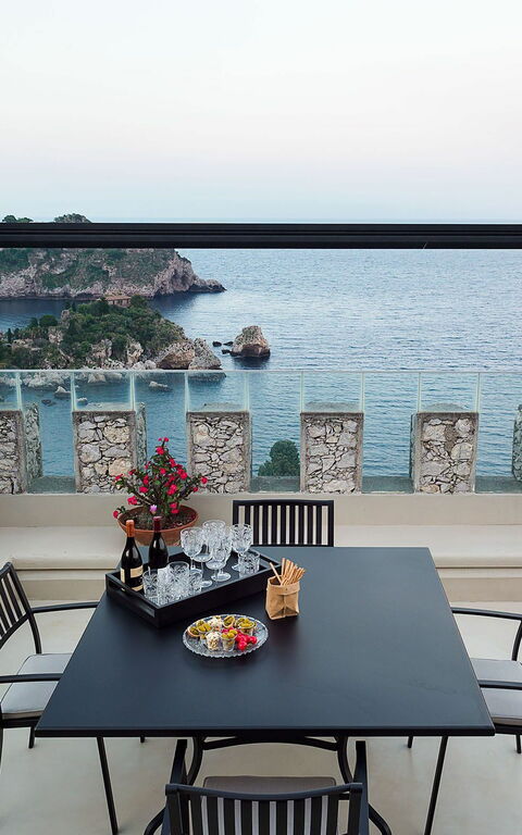 Torre Isola Bella: Balkon / Terrasse / Patio