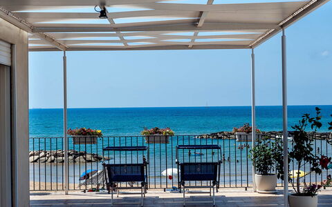 Unterkunft Onda: Balkon / Terrasse / Patio, Draussen