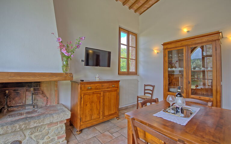 Unterkunft Mulignone 3: Esszimmer, Wohnzimmer