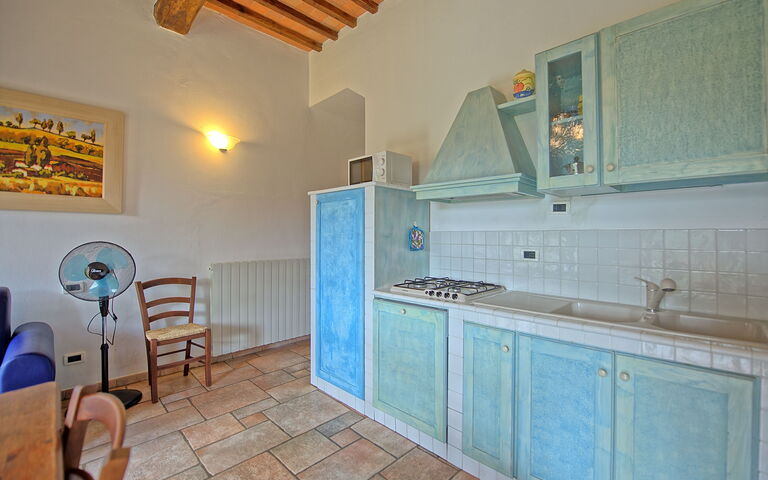 Unterkunft Mulignone 10: Esszimmer, Küche, Wohnzimmer