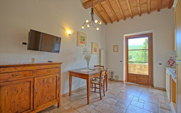 Unterkunft Mulignone 15: Esszimmer, Wohnzimmer