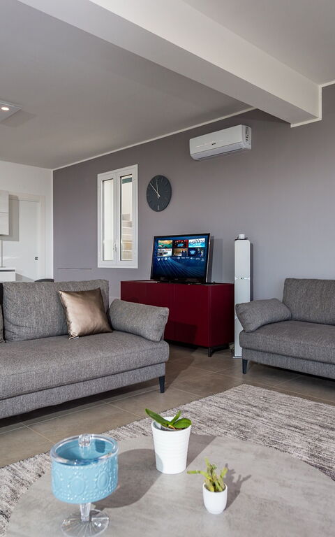 Villa Scire: Wohnzimmer