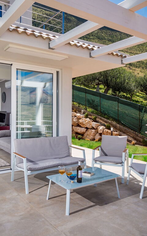 Villa Scire: Draussen, Garten