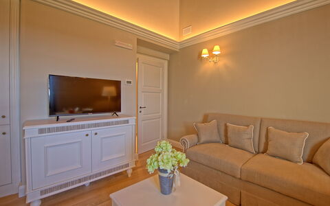 Unterkunft Sole Di Vino - 4: Esszimmer, Küche, Wohnzimmer