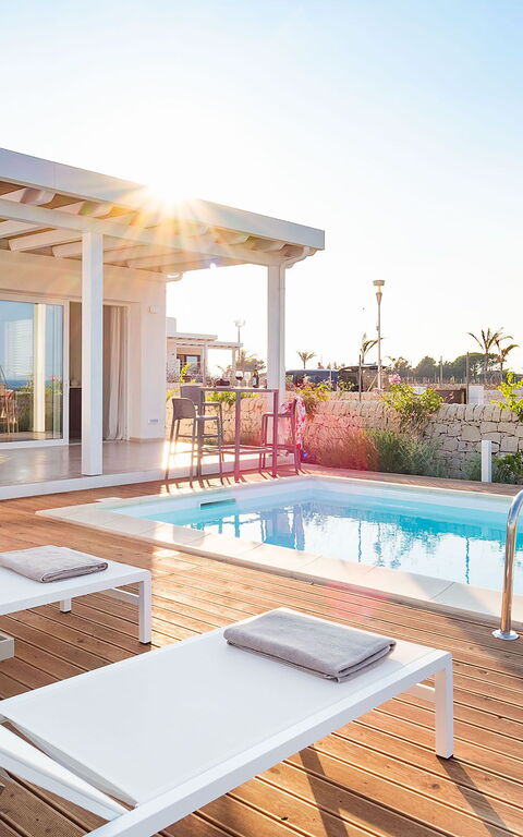 Villa San Lorenzo Palma: Draussen, Schwimmbad