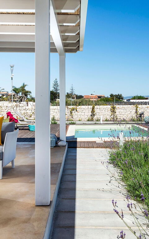 Villa San Lorenzo Lavanda: Draussen, Schwimmbad