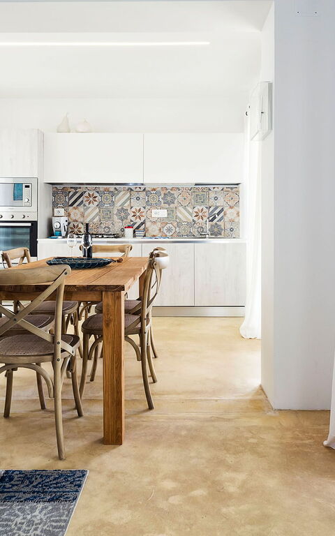 Villa San Lorenzo Lavanda: Esszimmer, Küche