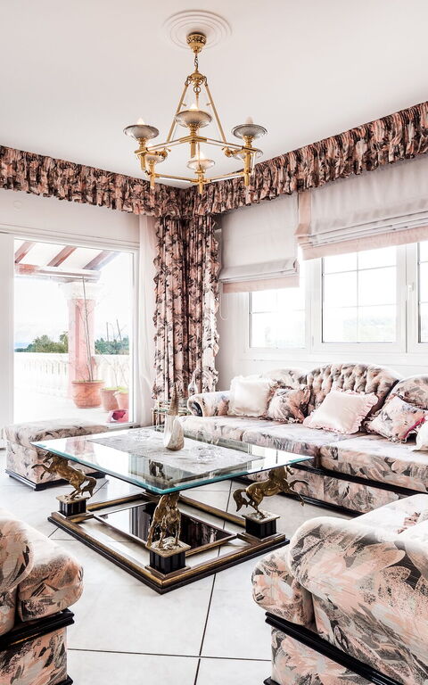 Villa Corfu Panorama: Wohnzimmer