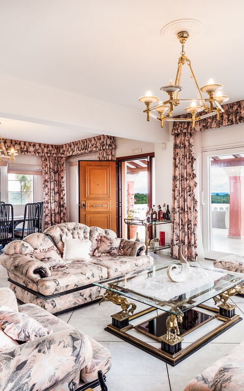 Villa Corfu Panorama: Wohnzimmer