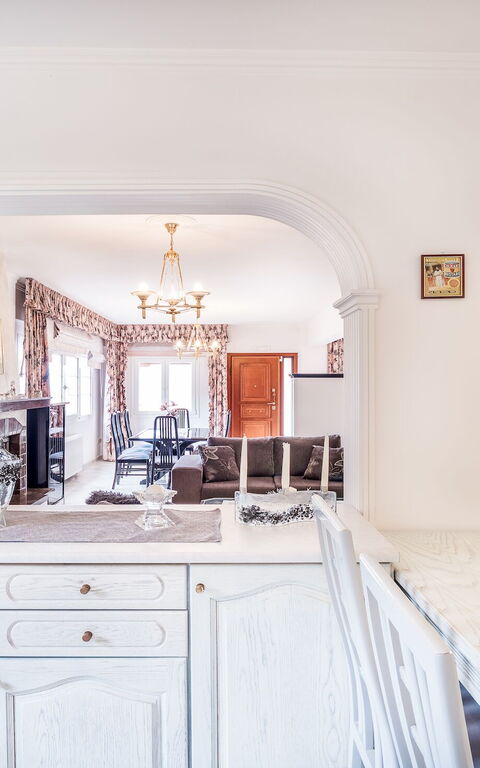 Villa Corfu Panorama: Küche