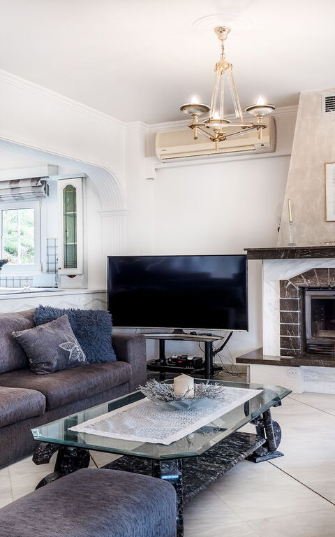 Villa Corfu Panorama: Wohnzimmer