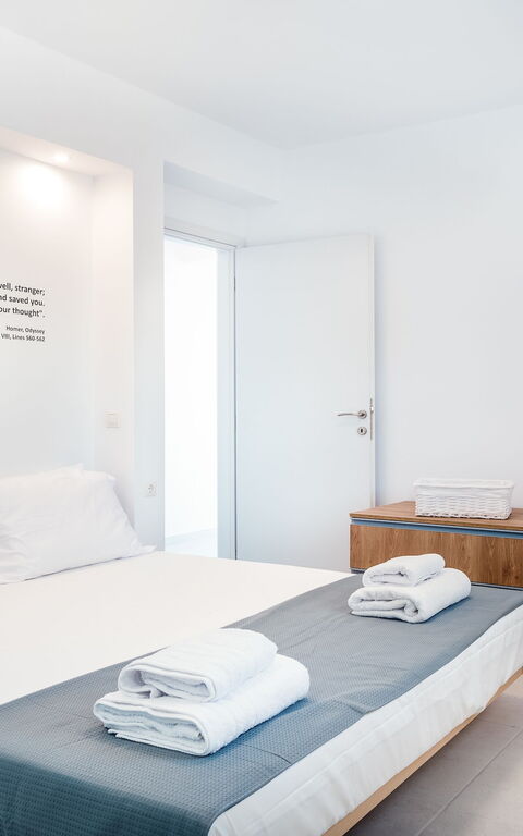 Villa Nafsika: Schlafzimmer