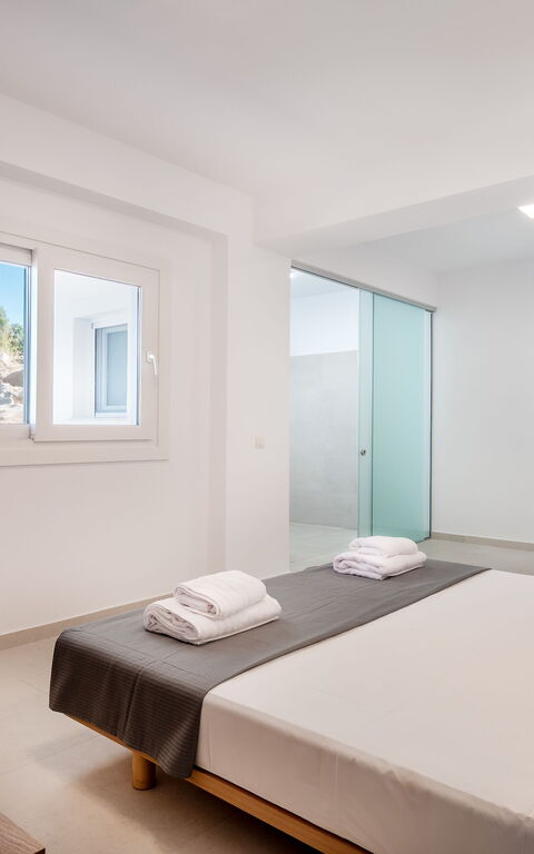 Villa Nafsika: Schlafzimmer