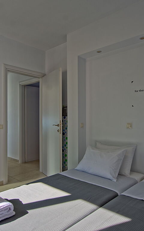 Villa Nafsika: Schlafzimmer