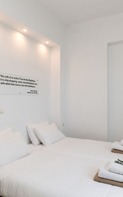 Villa Nafsika: Schlafzimmer