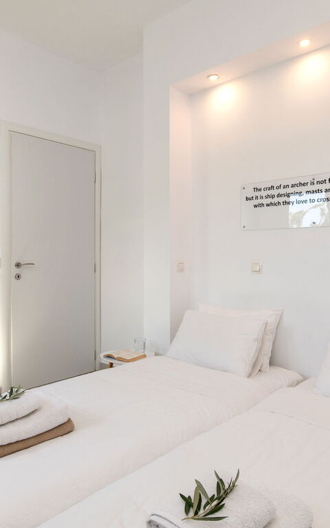 Villa Nafsika: Schlafzimmer