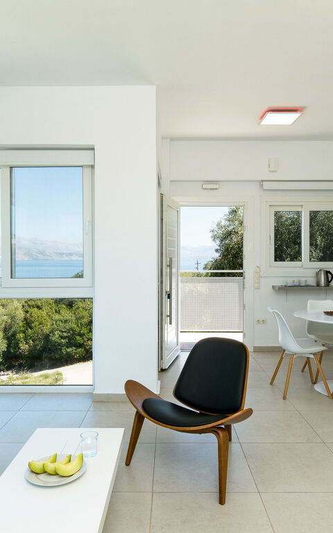 Villa Nafsika: Wohnzimmer