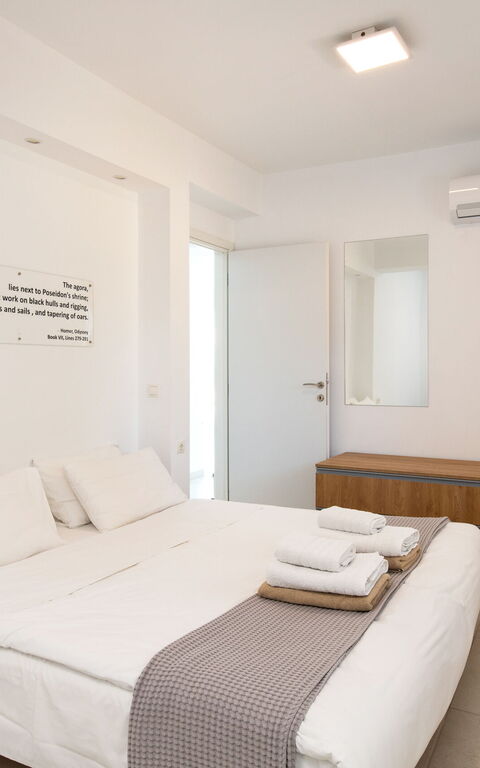 Villa Nafsika: Schlafzimmer