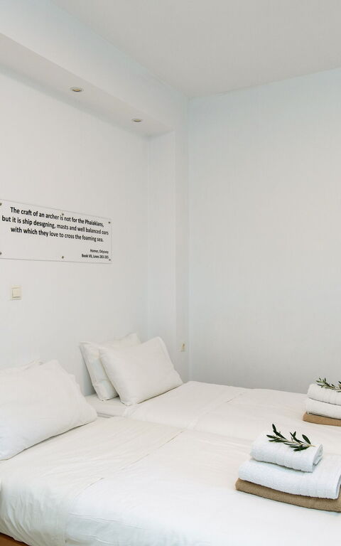 Villa Nafsika: Schlafzimmer