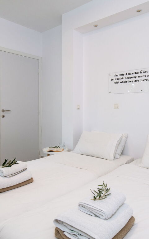 Villa Nafsika: Schlafzimmer