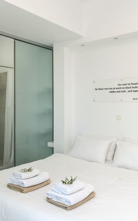 Villa Nafsika: Schlafzimmer