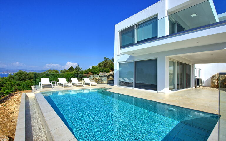 Villa Nafsika: Außen, Draussen, Schwimmbad