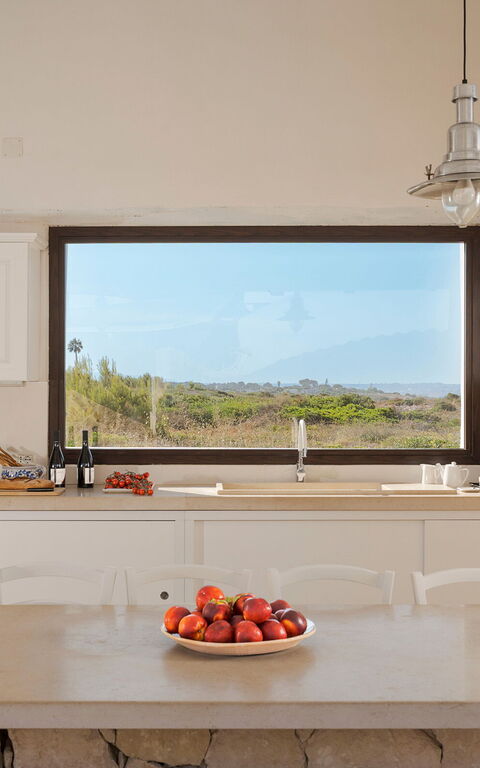 Villa Del Mito: Außen, Balkon / Terrasse / Patio, Draussen, Küche