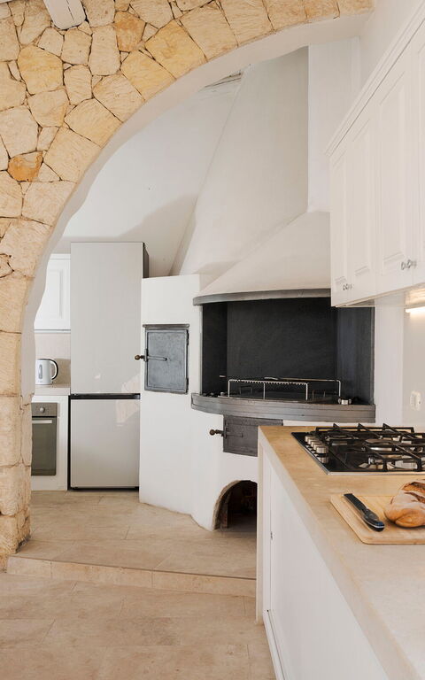 Villa Del Mito: Außen, Draussen, Küche