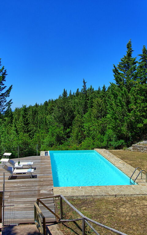 Casa Fioraie: Ansichten, Garten, Schwimmbad