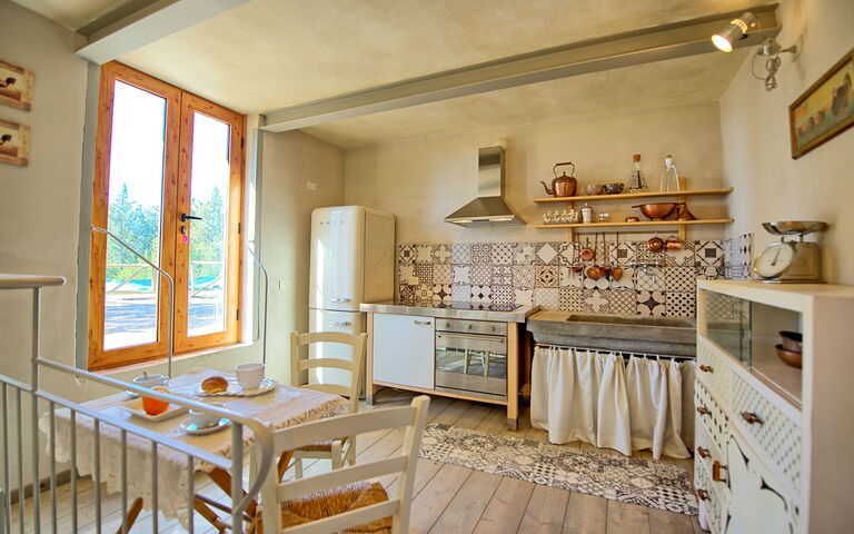 Casa Fioraie: Küche