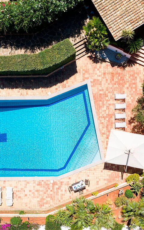 Villa Cala Mancina: Schwimmbad