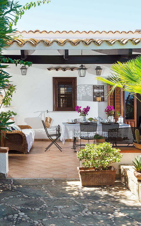 Villa Cala Mancina: Draussen